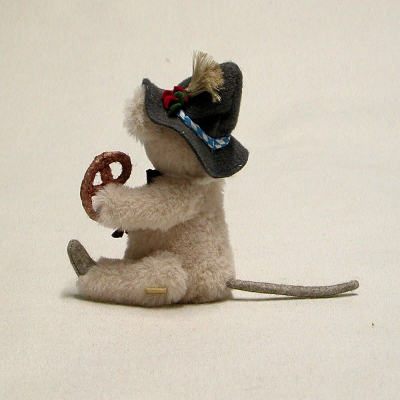 Little Oktoberfest Mouse Teddy Bear by Hermann-Coburg