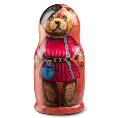 HERMANN Matryoshka Bear Teddy Bear by Hermann-Coburg
