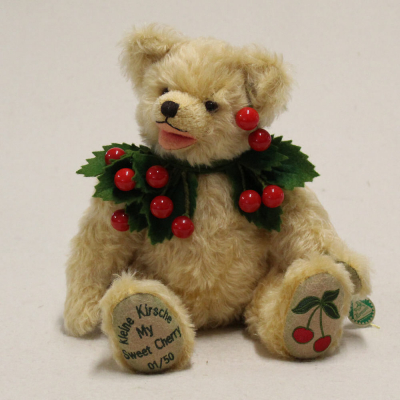 My Sweet Cherry 33 cm Teddy Bear by Hermann-Coburg