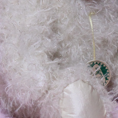 Golden Glitter Bear a golden glow for Mothers Day 29 cm Teddy Bear by Hermann-Coburg