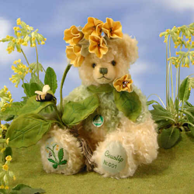 Schlsselblume - Cowslip Teddybr von Hermann-Coburg