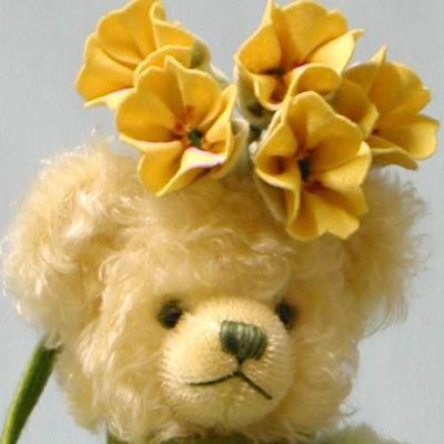 Schlsselblume - Cowslip Teddybr von Hermann-Coburg