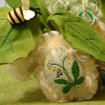 Schlsselblume - Cowslip Teddybr von Hermann-Coburg