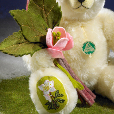 Christrose Christmas Rose Teddy Bear by Hermann-Coburg