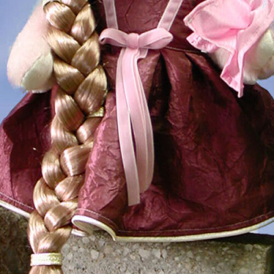 RapunzelTeddy Bear by HERMANN-Coburg