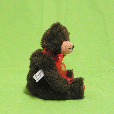 Little Bear with golden Heart 19 cm Teddy Bear by Hermann-Coburg