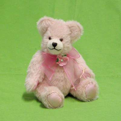 Flower of my Heart 19 cm Teddy Bear by Hermann-Coburg
