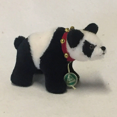 Classic Miniatur Panda Banana Teddybr von Hermann-Coburg