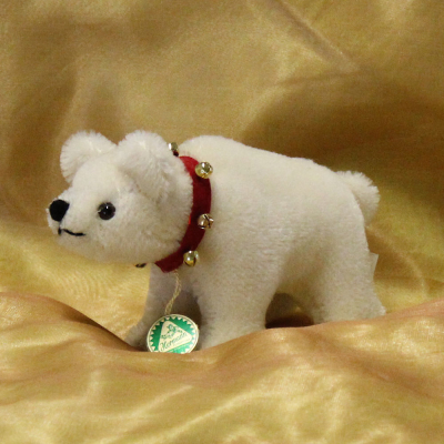 Classic Miniatur Eisbär Polar Teddy Bear by Hermann-Coburg