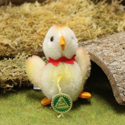 Mohair little lucky pig Piggi) 8 cm Teddy Bear by Hermann-Coburg