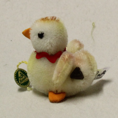 Mohair little lucky pig Piggi) 8 cm Teddy Bear by Hermann-Coburg
