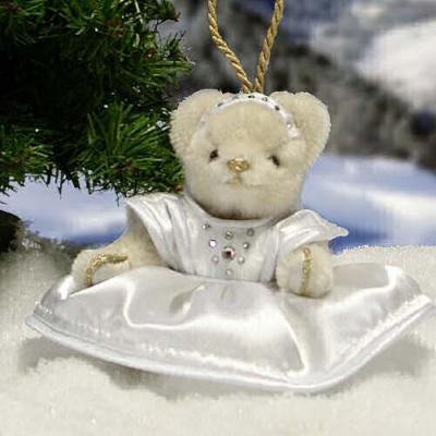 Diamond Angel Teddy Bear by Hermann-Coburg