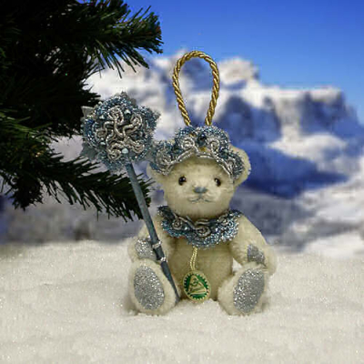 Kleiner Schneekristall Teddy Bear by Hermann-Coburg