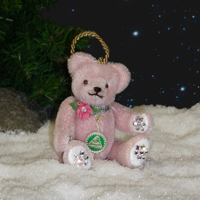 Diamond Rose Teddy Bear by Hermann-Coburg