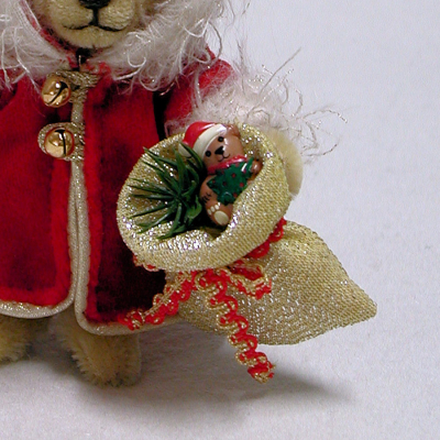 Santas Joy Teddy Bear by Hermann-Coburg