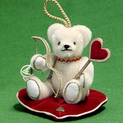 Cupid – the messenger of love 12,5 cm Teddy Bear by Hermann-Coburg