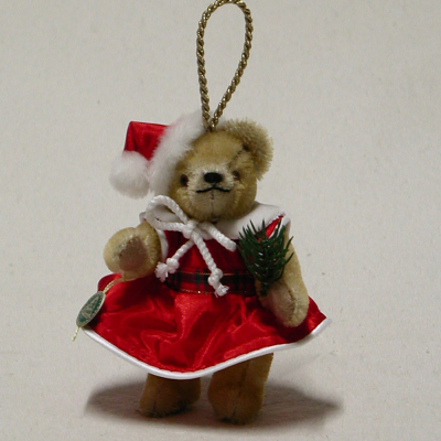 Santas kleine Weihnachtsfee 13 cm Teddybr von Hermann-Coburg