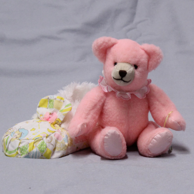 Sleeping in a Shoe - Baby Girl 22 cm Teddybr von Hermann-Coburg