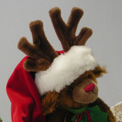 Santas Reindeer to Smooch Teddybr von Hermann-Coburg