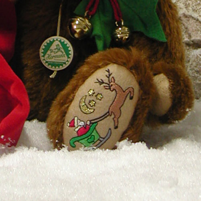 Santas Reindeer to Smooch Teddybr von Hermann-Coburg