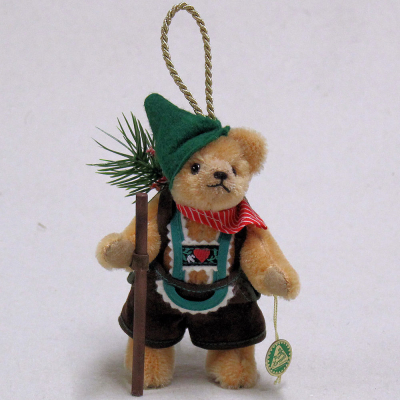 Der frhliche Wanderer 13 cm Teddybr von Hermann-Coburg