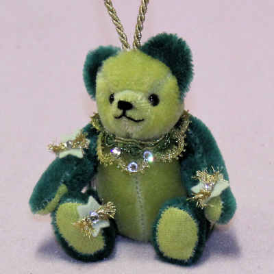 Der Glanz der Weihnacht 13 cm Teddybär von Hermann-Coburg