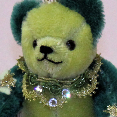 Der Glanz der Weihnacht 13 cm Teddybär von Hermann-Coburg