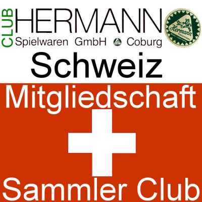 HERMANN Coburg Sammler Club Mitgliedschaft Schweiz- Clubjahr 2023