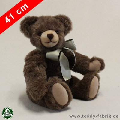 Teddybr Albert 41 cm schmuseweiche Klassiker