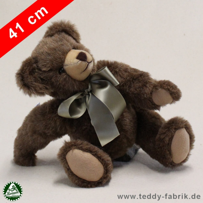 Teddybr Albert 41 cm schmuseweiche Klassiker