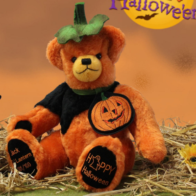 Jack O'Lantern Halloween Br 2018 36 cm Teddybr von Hermann-Coburg