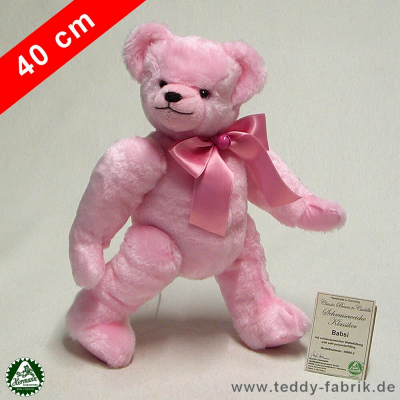 Teddybr Babsi 40 cm schmuseweiche Klassiker