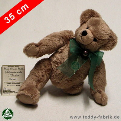 Teddybear Hanno 35 cm 14 inch Classic Bears to Cuddle