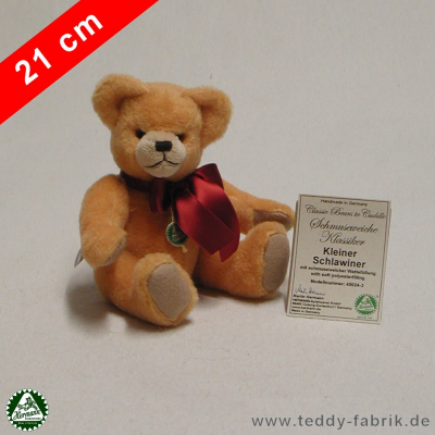 Teddybear Kleiner Schlawiner 21 cm 8,25 inch Classic Bears to Cuddle