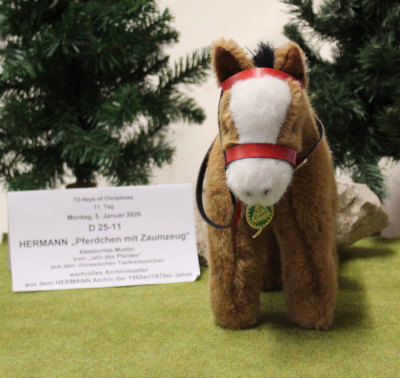HERMANN Pferdchen mit Zaumzeug 11. Tag von Hermann-Coburg