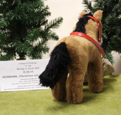 HERMANN Pferdchen mit Zaumzeug 11. Tag von Hermann-Coburg