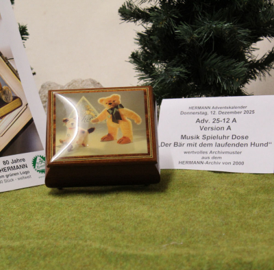 HERMANN Musik-Spieluhr A 12. Dezember von Hermann-Coburg