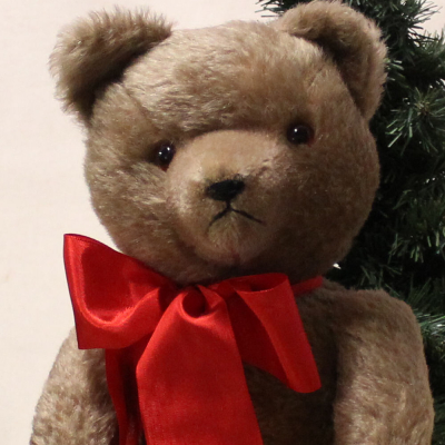 Ein Teddyb�r aus den fr�hen 1950er Jahren C 24. Dezember von Hermann-Coburg