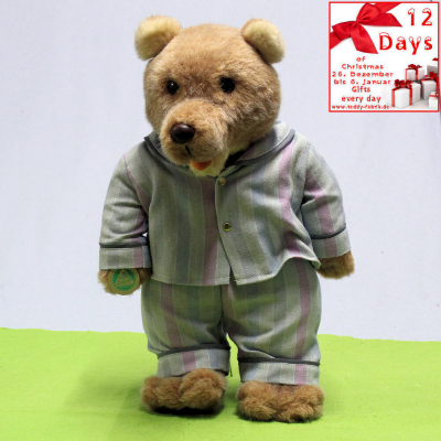 11. Tag  Brummbär mit Schlafanzug 45 cm Teddy Bear by Hermann-Coburg