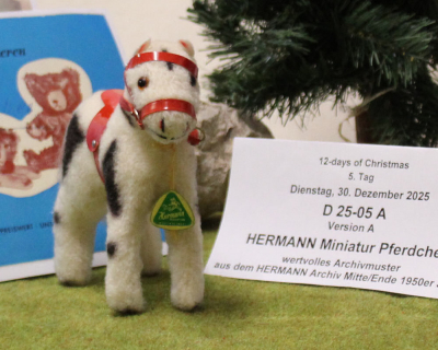 HERMANN Miniatur Pferdchen A 5. Tag von Hermann-Coburg