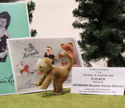 HERMANN Miniatur Pavian-�ffchen B 5. Tag von Hermann-Coburg