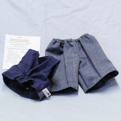 Klassische Anzug-Kombi Hose mit passender Weste by Hermann-Coburg