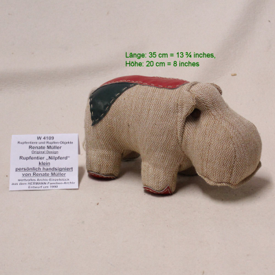 kleines Rupfentier Nilpferd Renate Mller