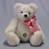 Zeitloser Klassiker - weiß 35 cm Teddybär von Hermann-Coburg Zeitloser Klassiker - weiß 35 cm Teddybär von Hermann-Coburg