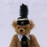 Glück Auf Teddy 33 cm Teddybär von Hermann-Coburg Glück Auf Teddy 33 cm Teddybär von Hermann-Coburg