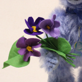 Eduard Mörike Lyrik Bär – Frühling 35 cm Teddybär von Hermann-Coburg Eduard Mörike Lyrik Bär – Frühling 35 cm Teddybär von Hermann-Coburg