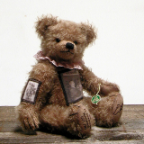 22. Sonneberger Museumsbär 2015 39 cm Teddybär von Hermann-Coburg 22. Sonneberger Museumsbär 2015 39 cm Teddybär von Hermann-Coburg