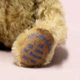 100 Jahre Coburg bei Bayern 1 Juli 1920 2020 35 cm Teddybär von Hermann-Coburg 100 Jahre Coburg bei Bayern 1 Juli 1920 2020 35 cm Teddybär von Hermann-Coburg