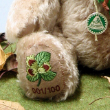 Little Hazelnut Bear Teddy Bear by Hermann-Coburg Little Hazelnut Bear Teddy Bear by Hermann-Coburg