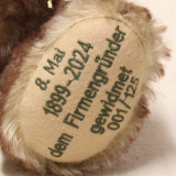 In memoriam Max Hermann zum 125. Geburtstag 37 cm Teddybär von Hermann-Coburg In memoriam Max Hermann zum 125. Geburtstag 37 cm Teddybär von Hermann-Coburg